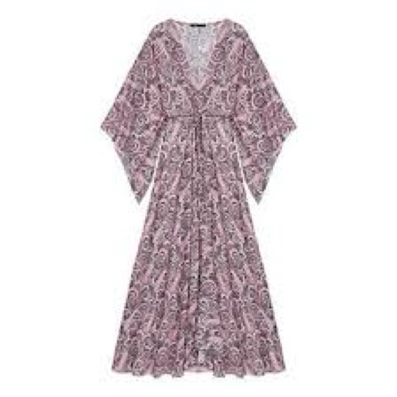 New Women’s paisley prints bohemian maxi dress, size M - Picture 4 of 12